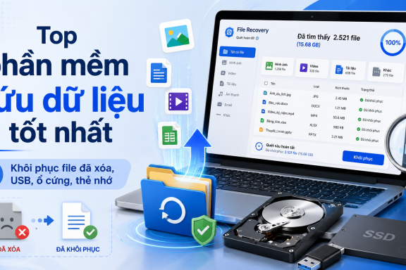 phần mềm cứu dữ liệu